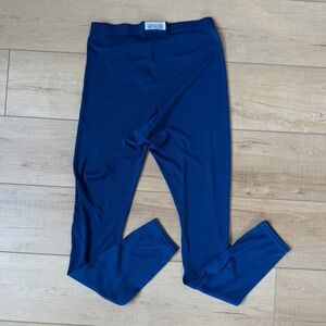 Patagonia Capilene Base layer Leggings Small Blue Midweight Pants Made in USA
